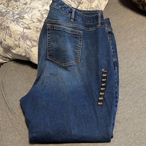 TORRID mid-rise slim boot jeans SIZE 26T